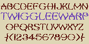 Twigglee, a Handwritten Font by Ingrimayne Type (Thumbnail 4 of 5)