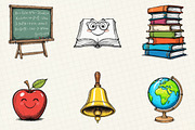Back To School Sublimation Clipart, an Illustration by OK Design (Thumbnail 5 of 5)