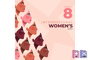 Flat International Women's Day, a Person Illustration by MISS CHATZ (Thumbnail 1 of 3)