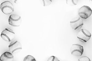 Baseball frame background