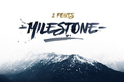 Milestone Fonts, a Font by kavoon (Thumbnail 1 of 7)
