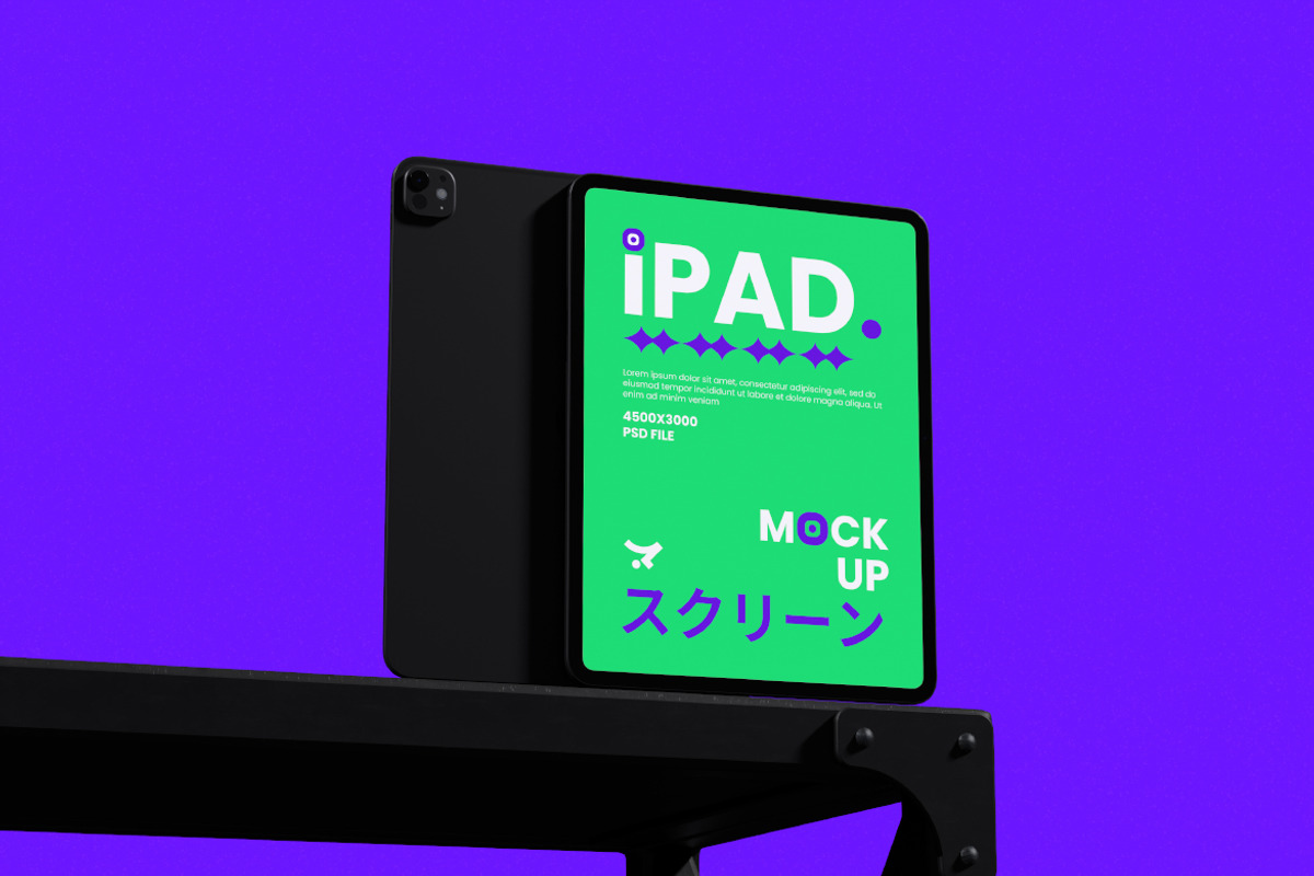 iPad Mockup, an iPad Mockup by Rielismee (Photo 3 of 5)
