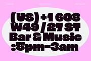 Aigon - Bold Display Font, a Sans Serif Font by limitype (Thumbnail 6 of 14)