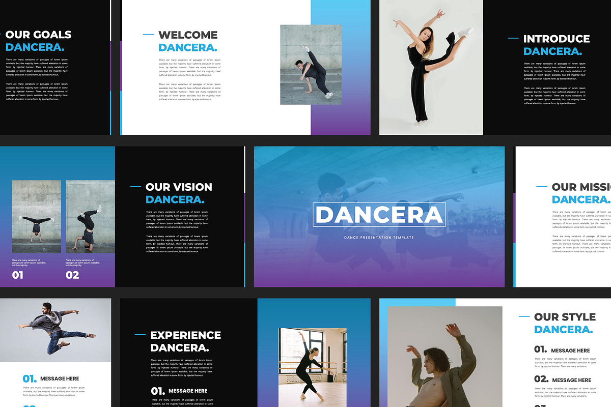 Dancera Dance Presentation, a Presentation Template by prps.std (Photo 1 of 9)