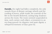 Captione, a Serif Font by Zafara Studios (Thumbnail 7 of 9)