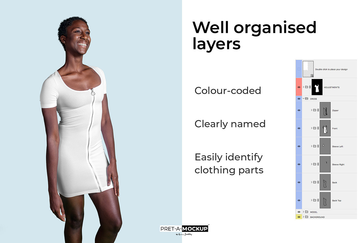 Zip Dress Mockup, a Books & Magazine Mockup by Pret-a-Mockup (Photo 7 of 7)
