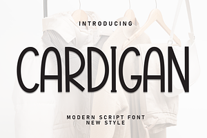 Cardigan Script Font