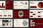 Burgundy Business Strategy Deck, a Presentation Template by Pani Temp. (Thumbnail 4 of 13)