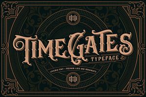 Timegates Typeface + Extras