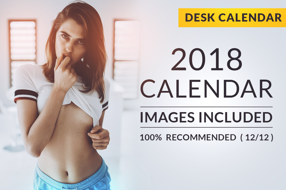 Desk Calendar 2018, a Stationery Template by Jaisivakumar (Photo 1 of 15)