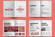 Minimal Case Study Booklet, a Brochure Template by ContestDesign (Thumbnail 2 of 3)