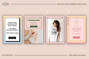 Digitally Pink Pinterest Media Pack