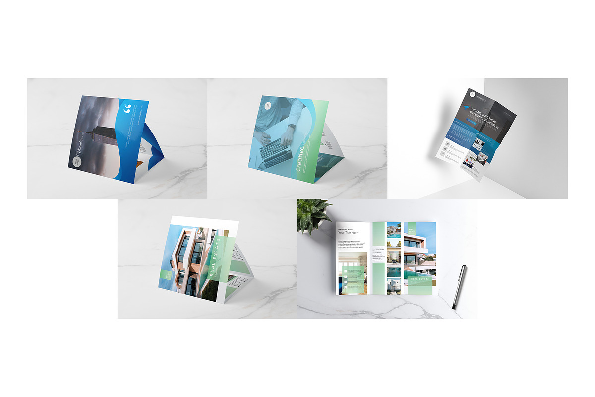 Fold& Flyer Brochure Bundle, a Brochure Template by Loc Tropis (Photo 5 of 6)