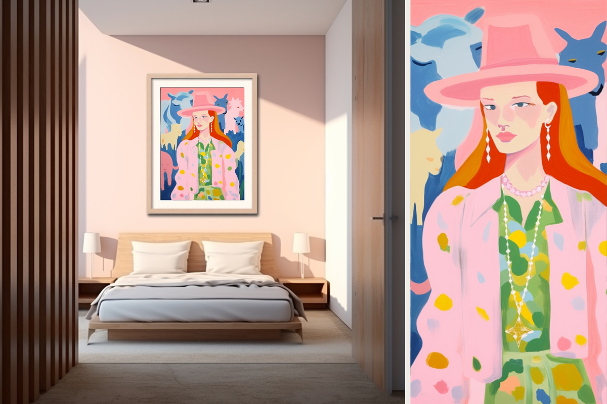 8 Happy Muti-color wall art print 2, a Decorative Illustration by ARTOZEN DIGITAL (Photo 12 of 16)