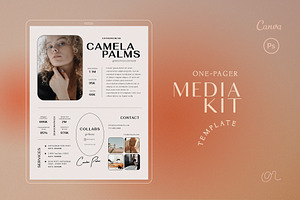 Media Kit / Rate Card CANVA & PS