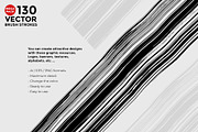 130 Vector Brush strokes collection., a Brushes & More by JAZZ STUDIO (Thumbnail 6 of 12)
