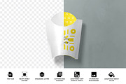 French Fries Mockup, a Product Mockup by PixelVoyager (Thumbnail 2 of 6)