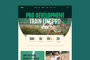 10 Figma Landing Page Templates, a Landing Page Template by zroch design (Thumbnail 27 of 32)