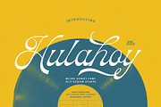 Hulahoy Typeface, a Script Font by alit design (Thumbnail 1 of 15)