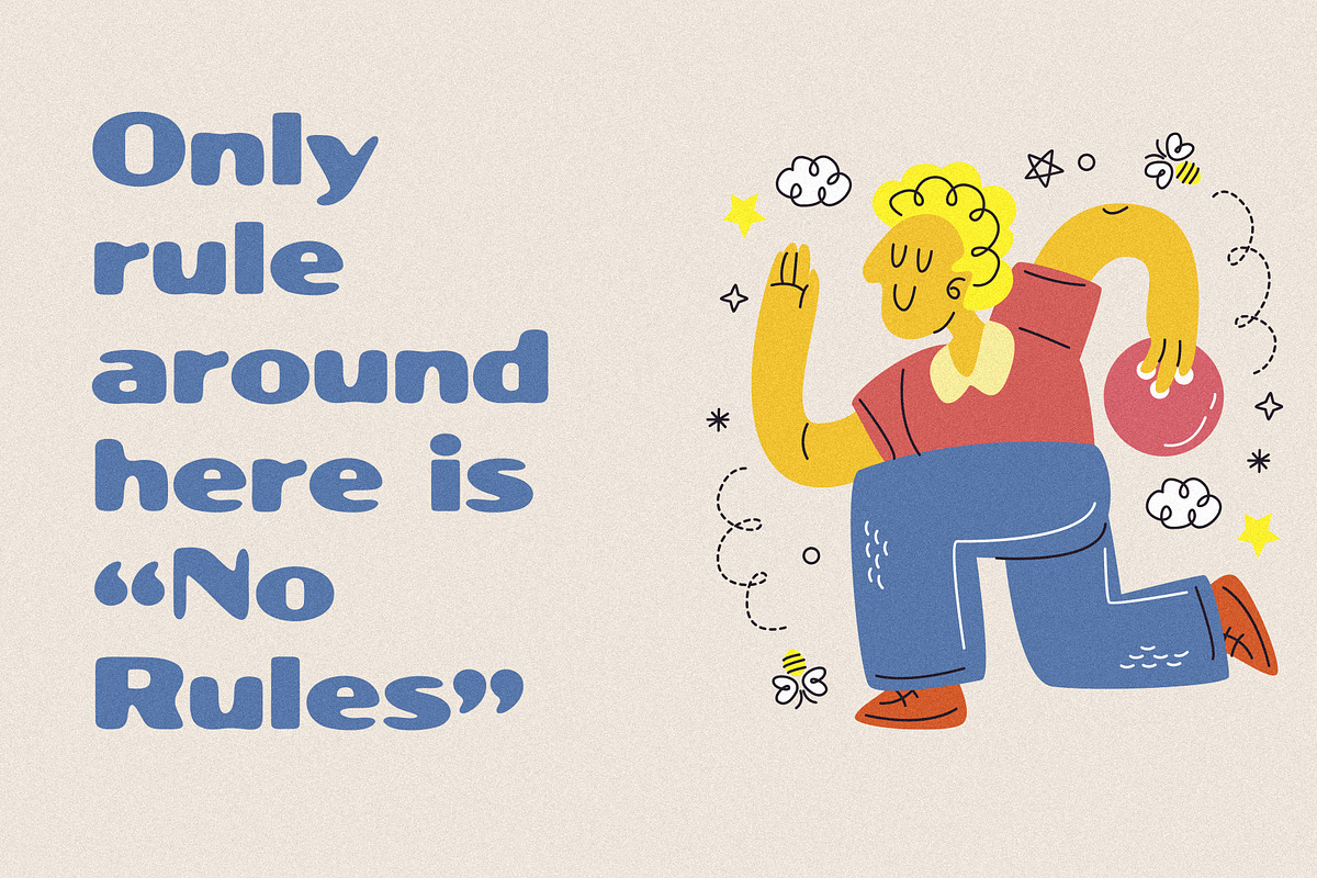 Zesty - Super Cute Sans, a Sans Serif Font by Pulp Creative Studios (Photo 9 of 9)