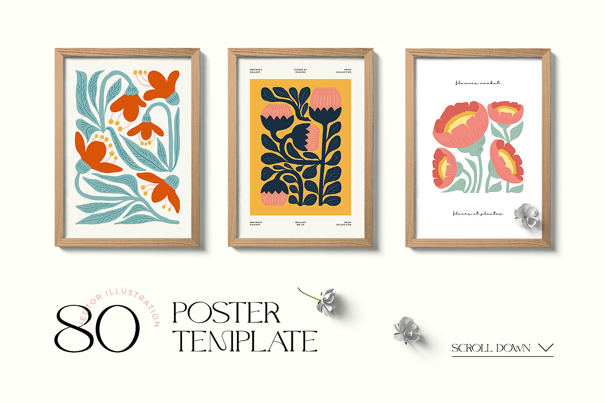 Modern Flora. 2 | Wall Art Creator, an Object Graphic by Leleka.Store (Photo 7 of 19)