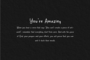 Black Note - Handwritten font, a Handwritten Font by Mightyfire (Thumbnail 2 of 4)