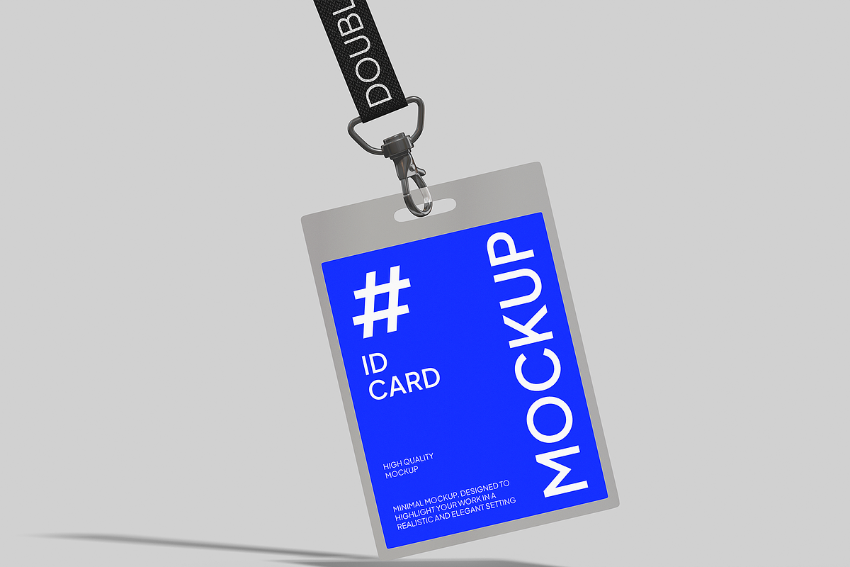 ID Card Mockup, a Product Mockup by Bartama Graphic (Photo 3 of 3)