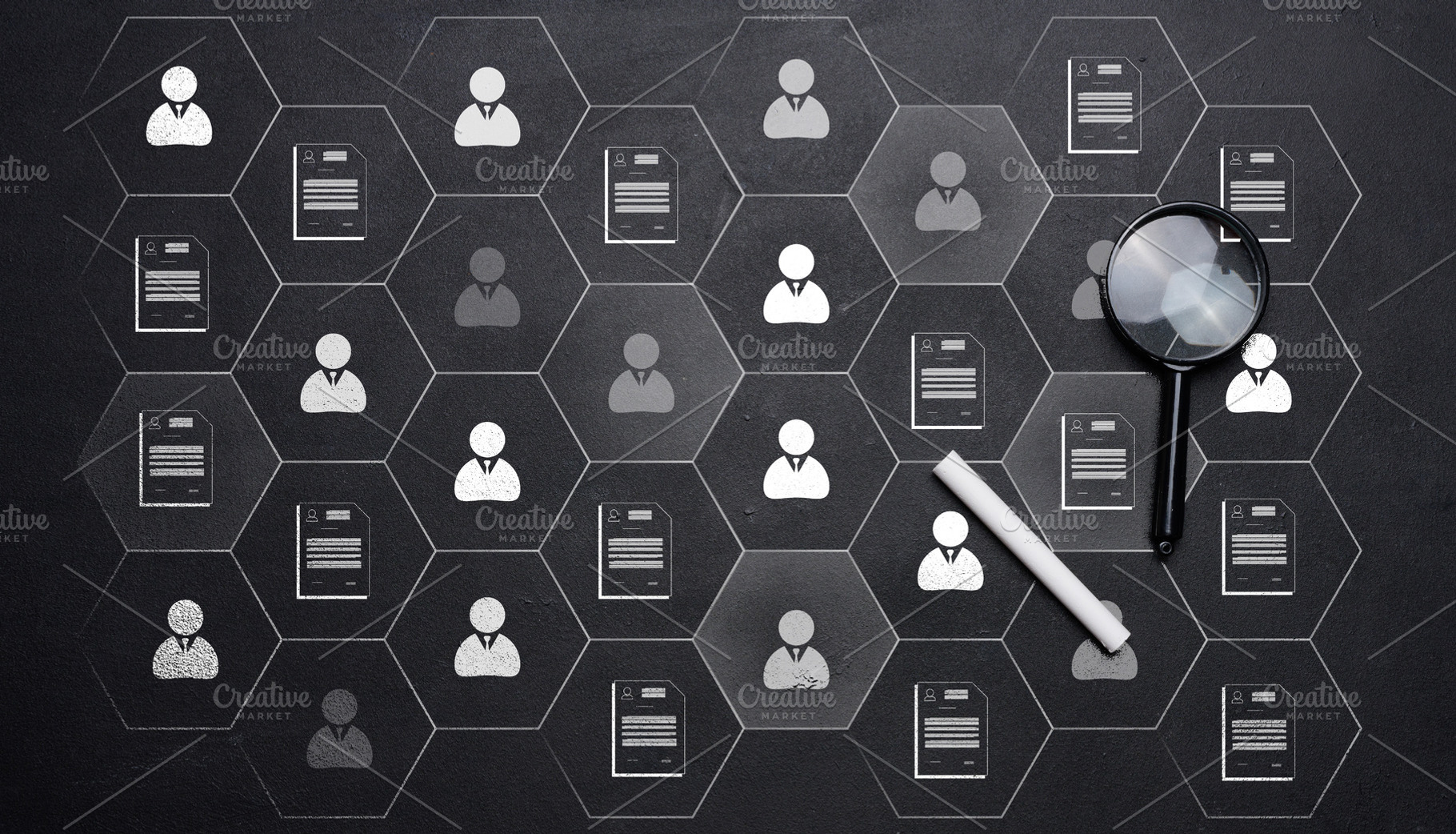 Human Resources Hiring Concept: Searching for the Right Candidat, a Business Photo by ndanko