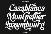 TAN-SUNSET, a Serif Font by TanType (Thumbnail 11 of 11)