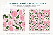 6 Seamless Pattern Templates (Vol 1), a Pattern Graphic by Fern & Quill (Thumbnail 5 of 12)