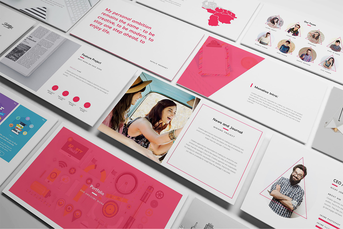Creative Keynote Template, a Presentation Template by Incools Stokie (Photo 5 of 10)