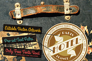Travel Labels and Badges, a Branding & Logo Template by Wingsart Studio (Thumbnail 6 of 7)