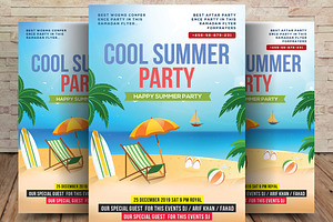 Latin Summer Party Flyer