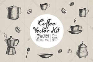 Coffee Vector Kit