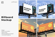 Billboard Mockup, an Advertising Mockup by graphicpages (Thumbnail 1 of 13)