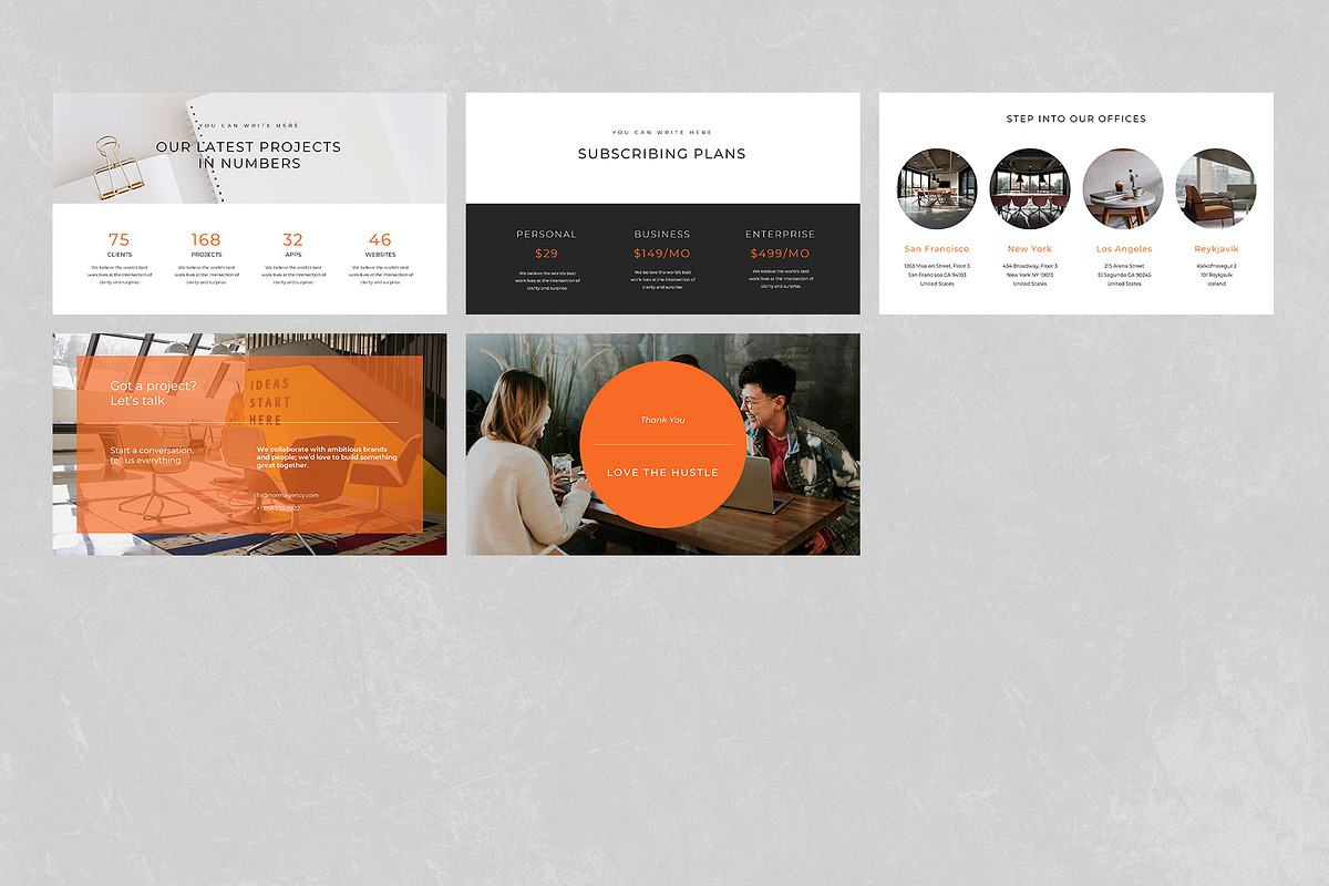 Agency - PowerPoint Template, a Presentation Template by Bervisual (Photo 9 of 10)