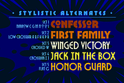 Dutch Courage Lager - '70s Art Deco, a Sans Serif Font by Comicraft Fonts (Thumbnail 3 of 5)