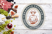 36 Restaurant Logos and Badges, a Branding & Logo Template by Vasya Kobelev (Thumbnail 4 of 16)