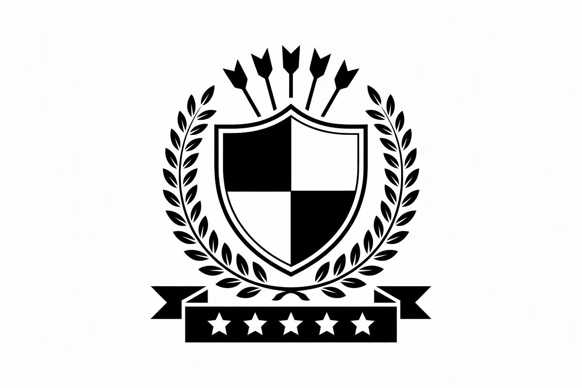 Royal Shield Logo Template Vector, an Illustration by Amazin_art (Photo 7 of 18)
