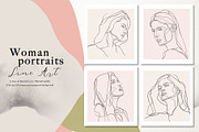 Woman Head Line Art Portraits, a Person Illustration by Papatongartist (Thumbnail 4 of 10)