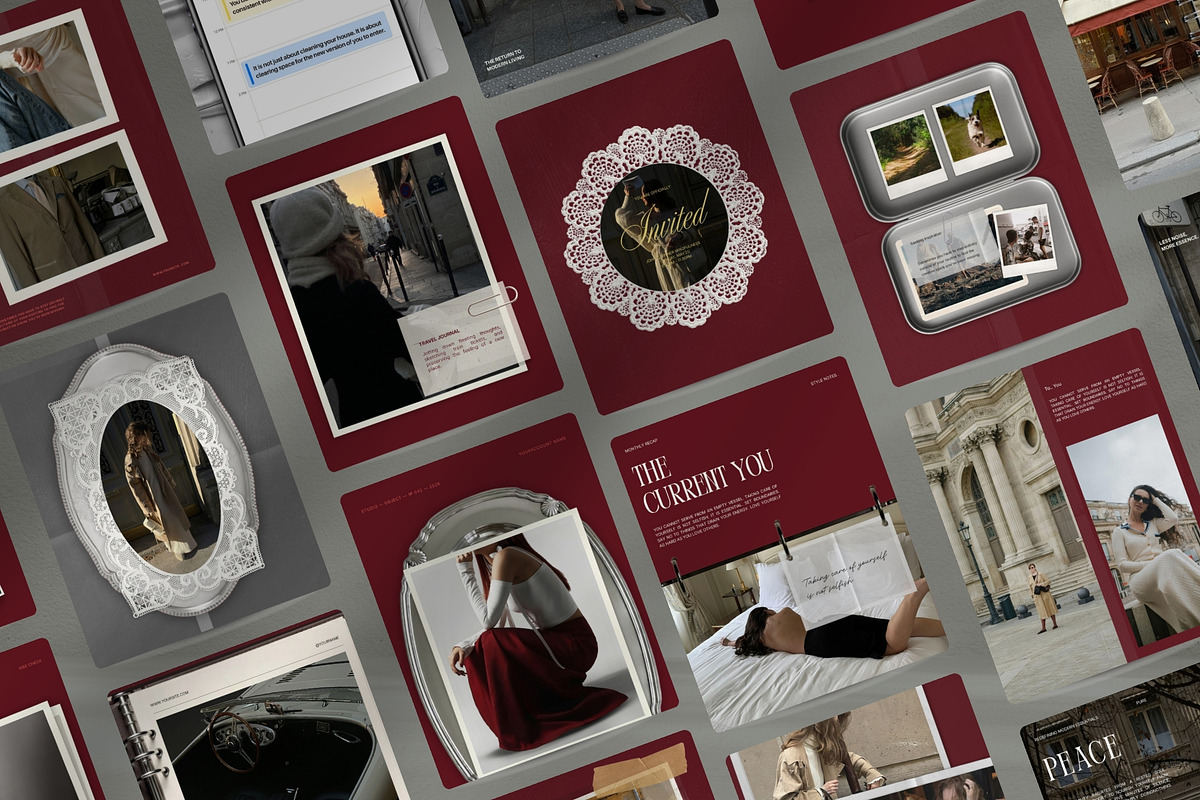 Modern Elegance Canva Social Kit, a Social Media Template by Pani Temp. (Photo 6 of 16)