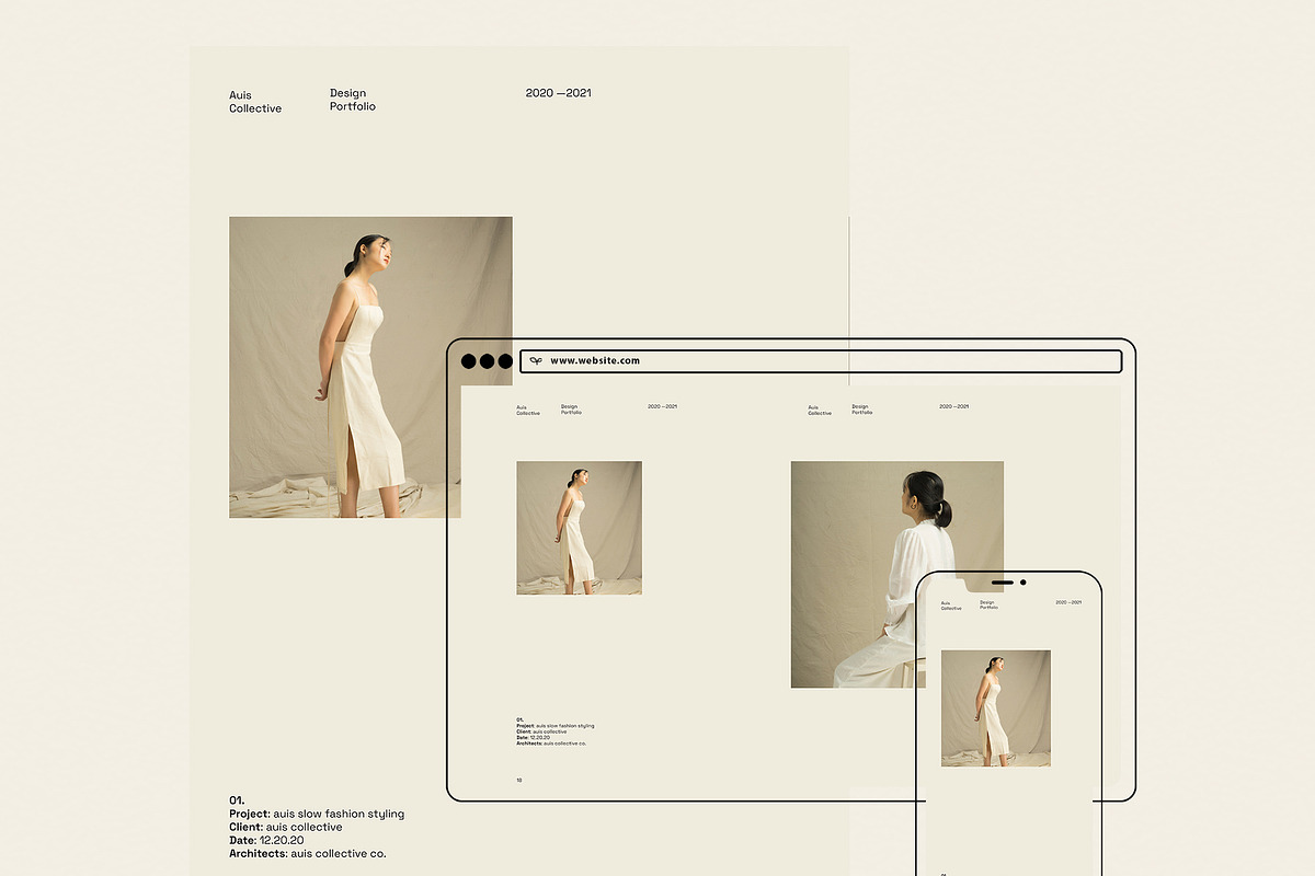 Minimal Line Device Mockups, an iPad Mockup by HelloKarla (Photo 3 of 11)