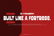 Bulwark, a Sans Serif Font by deadlock studio (Thumbnail 2 of 14)