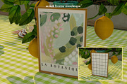 FLORA | Floral Frame Mockup Set, a Household Mockup by SoleilHomeMockups (Thumbnail 6 of 12)