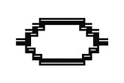 Pixel Art Border Frame SVG Bundle, an Illustration by Gfx_Store (Thumbnail 14 of 31)