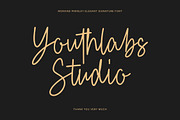Moraine Parnley - Elegant Signature, a Handwritten Font by Youthlabs Studio (Thumbnail 12 of 12)
