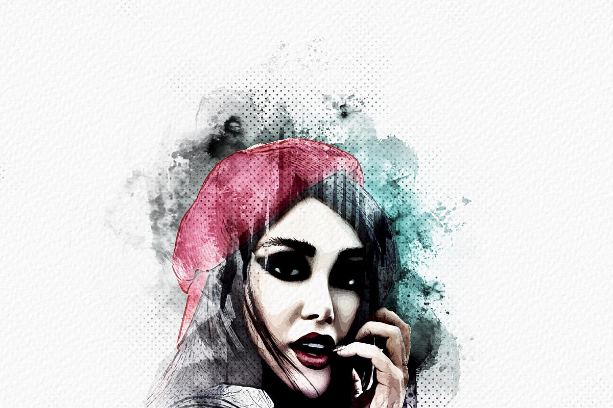 Beautiful Portrait Art Photo Effect, an Action Add-On by MRI STUDIO (Photo 11 of 18)