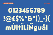 Mangor – Geometric Groove Display, a Sans Serif Font by Drizy (Thumbnail 6 of 10)