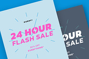 24 Hour Flash Sale Limited Offer., a Marketing Template by Bordo (Thumbnail 1 of 2)