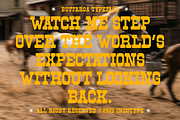 Buffaroa - Slab Serif Typeface, a Serif Font by Indotype Foundry (Thumbnail 9 of 10)